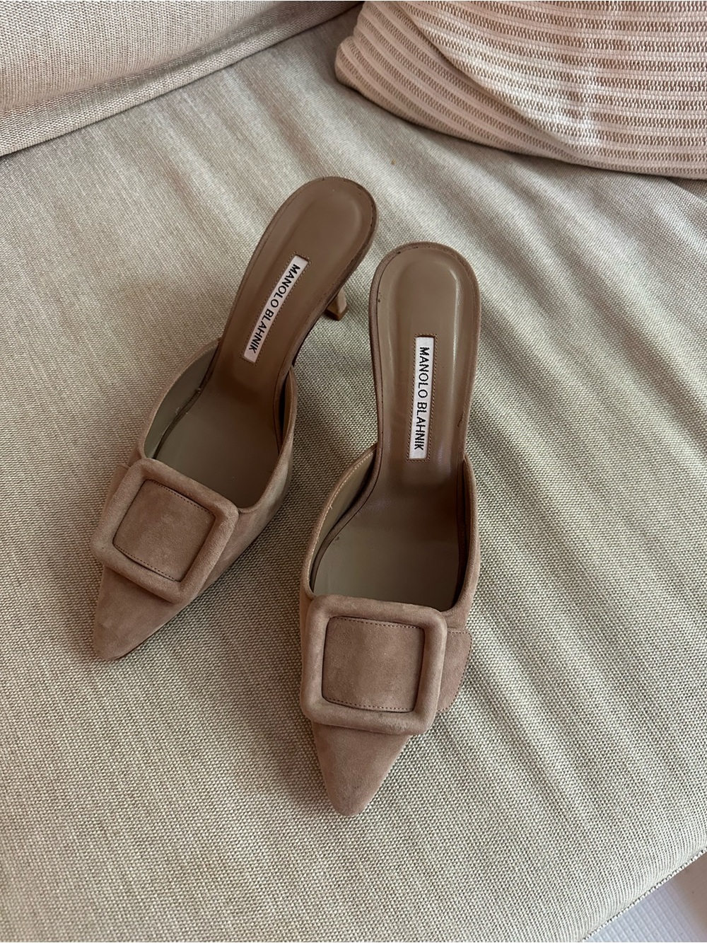 GUC Manolo Blahnik Maysale Mules Sz. 39